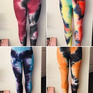 Tie dye leggings